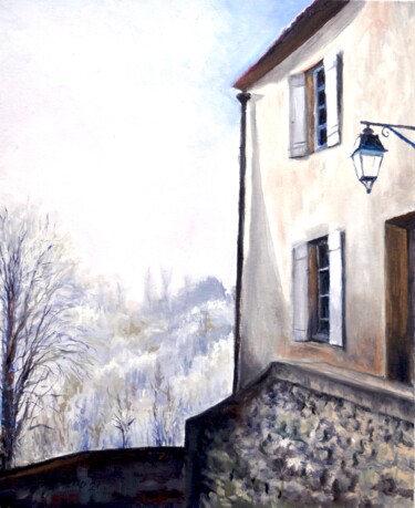 Peinture intitulée "Rue Théophile Servi…" par Pierre Vastchenko, Œuvre d'art originale, Huile