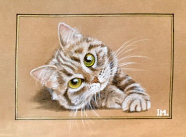 Peinture intitulée "Petit dernier n 8" par Isabelle Molinard, Œuvre d'art originale, Acrylique