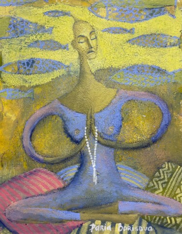 绘画 标题为“Meditation” 由Daria Borisova, 原创艺术品, 丙烯