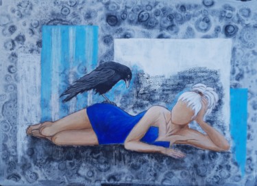 Painting titled "Conversation 3" by Sophie Ackermann, Original Artwork, Acrylic