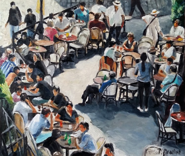 Peinture intitulée "C'était avant..." par Pascal Brachet, Œuvre d'art originale, Huile