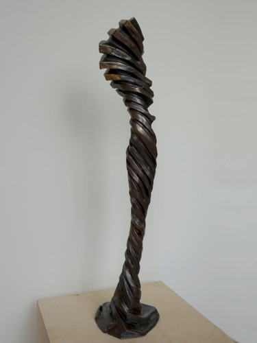 Sculptuur getiteld "Cyclical Nature of…" door Igor Grechanyk, Origineel Kunstwerk, Bronzen