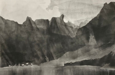 图画 标题为“Mountain landscape” 由Sergey Sovkov, 原创艺术品, 模版