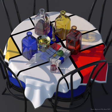 Arte digital titulada "UMAMI" por Juan Aguirre, Obra de arte original, Modelado 3D