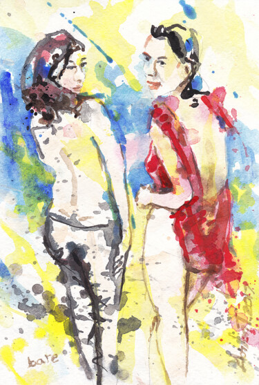 bare 绘画 标题为“bare” 由Gordonartist1, 原创艺术品, 丙烯