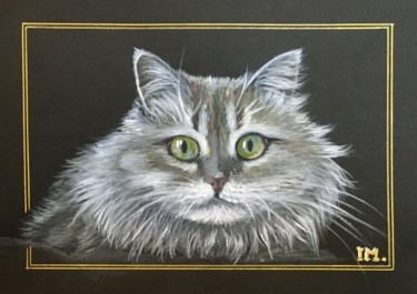 Peinture intitulée "Petit dernier n 10" par Isabelle Molinard, Œuvre d'art originale, Acrylique