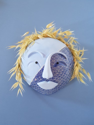 Sculptuur getiteld "Playa" door Céline Sicard, Origineel Kunstwerk, Keramiek