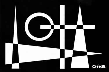 Arts numériques intitulée "chanel horizon" par Gaudi .C, Œuvre d'art originale, Travail numérique 2D