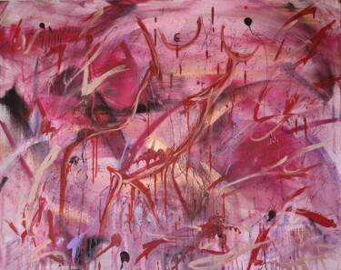 绘画 标题为“Body of Passion” 由Adeline Wagner, 原创艺术品, 丙烯