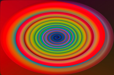Arts numériques intitulée "tourbillon live" par Gaudi .C, Œuvre d'art originale, Travail numérique 2D