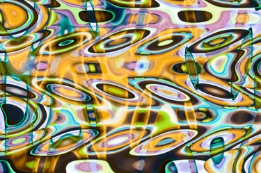 Arts numériques intitulée "sixties abstract" par Gaudi .C, Œuvre d'art originale, Travail numérique 2D