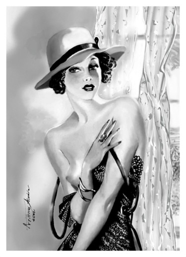 Drawing titled ""Jak ze snu - niepr…" by Teresa Kopańska, Original Artwork, Pencil