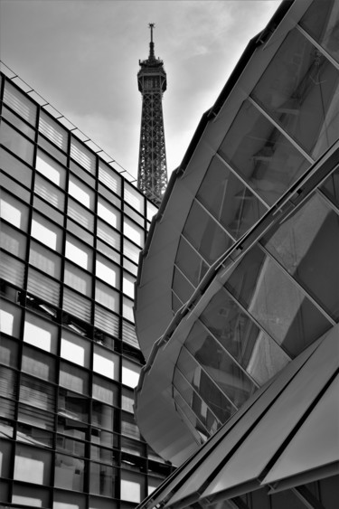 sous le ciel de Paris Photographie intitulée "sous le ciel de Par…" par Bernard Levy, Œuvre d'art originale, Photographie numérique
