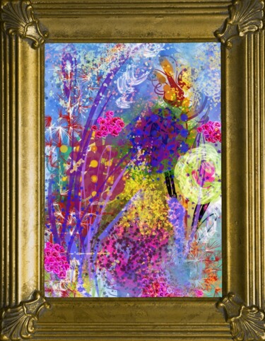 Digital Arts titled "Printanier" by Jacky Patin, Original Artwork, Digital Painting