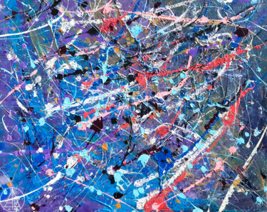 Painting titled "IOCARI SERIO" by Antonio Bagia, Original Artwork, Acrylic