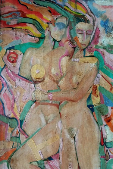 绘画 标题为“Dance of Love 2” 由Rakhmet Redzhepov, 原创艺术品, 油