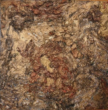 Schilderij getiteld "Mithra" door Michele Principato Trosso, Origineel Kunstwerk, Olie