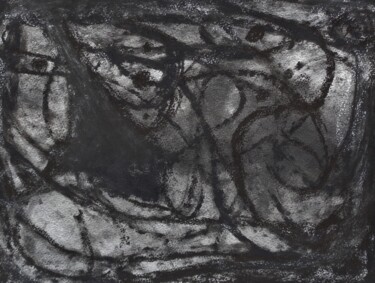 绘画 标题为“Le Rêve du papillon” 由Francisco  Duart Mendes, 原创艺术品, 木炭