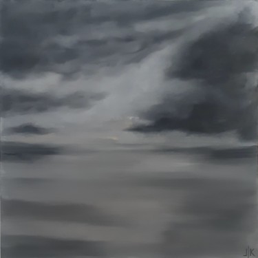 Painting titled "DAWN" by Lilla Kuzma, Original Artwork, Acrylic