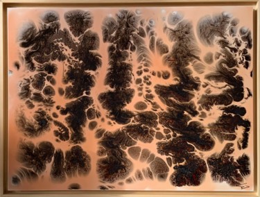 Abstraction Lyrique - Constellations - Tâches solaires Painting titled "Abstraction Lyrique…" by Thierry Daudier De Cassini, Original Artwork, Acrylic