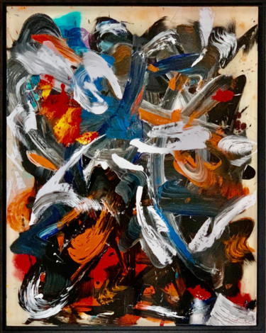 Abstraction Lyrique - Constellations - Totem de particules