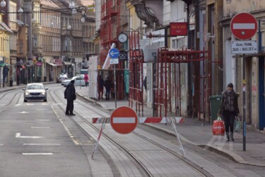 摄影 标题为“Streets of Zagreb” 由Alen Gurovic, 原创艺术品, 非操纵摄影