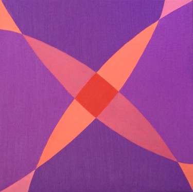 Painting titled "Composition #132" by Iskan, Original Artwork, Oil