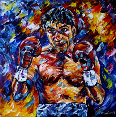 Peinture intitulée "Markus Beyer" par Mirek Kuzniar, Œuvre d'art originale, Huile