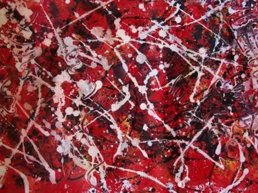 제목이 "Rouge, Blanc et Noir"인 미술작품 Diane Medus로, 원작, 아크릴