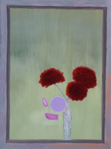 Peinture intitulée "Composition #246" par Iskan, Œuvre d'art originale, Huile