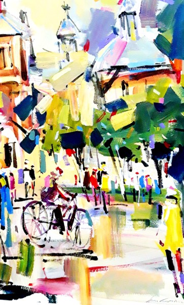 Peinture intitulée "Sanstitre" par Hovik Igityan, Œuvre d'art originale, Acrylique