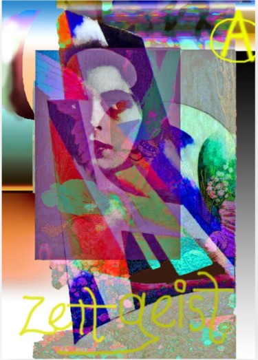 数字艺术 标题为“Zeitgeist of the Fe…” 由Devorah Rosen, 原创艺术品, 2D数字工作