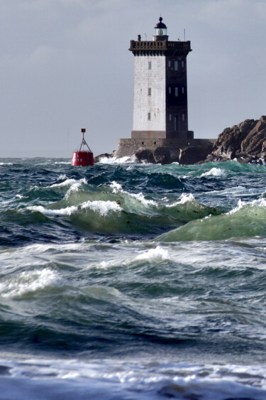 Phare de Kermorvan, Le Conquet Photographie intitulée "Phare de Kermorvan,…" par Pierre-Yves Rospabé, Œuvre d'art originale, Photographie numérique