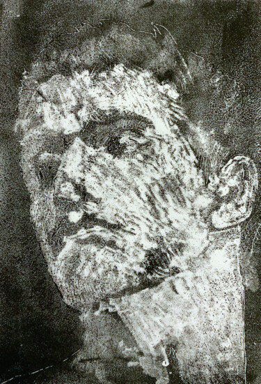 印花与版画 标题为“Philosopher 1” 由Sergey Sovkov, 原创艺术品, Collagraphy