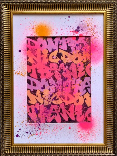 绘画 标题为“DontPanicR” 由Maud Llorente, 原创艺术品, 丙烯