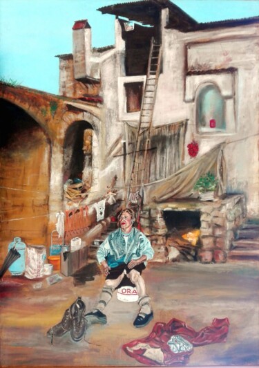 绘画 标题为“LA SCALA” 由Silvano Battimiello, 原创艺术品, 油