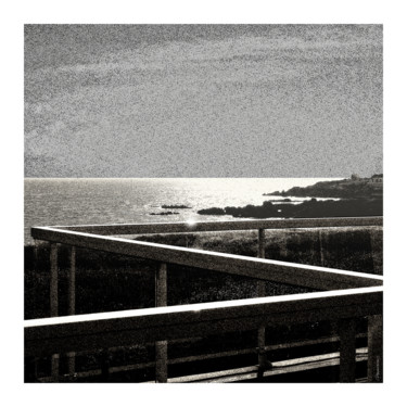 Photographie intitulée "LA BRETAGNE, Lignes…" par Gérard Bertrand, Œuvre d'art originale, Photographie non manipulée
