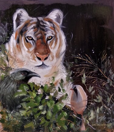 绘画 标题为“Tiger” 由Valentina Reymer, 原创艺术品, 油