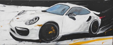 绘画 标题为“Porsche performance…” 由Sepp Wörle, 原创艺术品, 丙烯