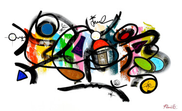Peinture intitulée "BUTEX" par Perrotte, Œuvre d'art originale, Acrylique Monté sur Châssis en bois