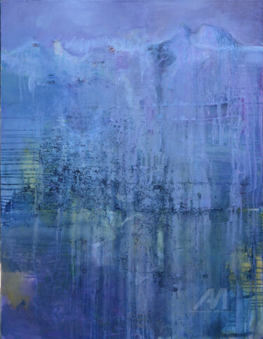 "Re 20210301 Libres…" başlıklı Tablo André Le Corre tarafından, Orijinal sanat, Petrol Ahşap Sedye çerçevesi üzerine monte e…