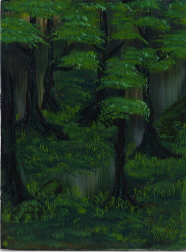 제목이 "Feeling of autumn/Ч…"인 미술작품 Наталья Иванова로, 원작, 아크릴 나무 들것 프레임에 장착됨