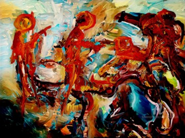 Digital Arts titled "Ambush" by Andrew Walaszek, Original Artwork, Digital Painting
