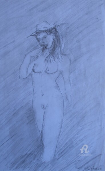Ebauche Drawing titled "Ebauche" by Roberto Urbano, Original Artwork, Pencil