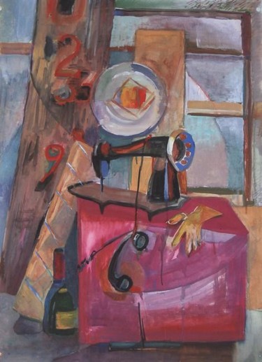 Painting titled "Still Life" by Alexey Kriventsov, Original Artwork