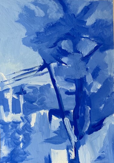 绘画 标题为“Today without a wal…” 由Ekaterina Belukhina, 原创艺术品, 水粉