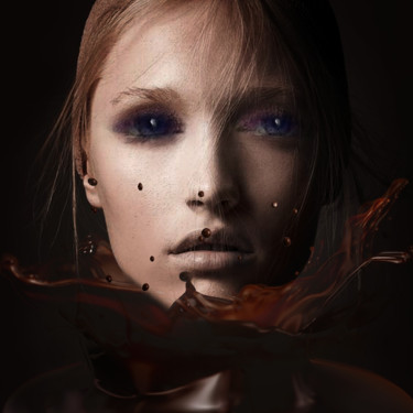 When we don’t have the words chocolate can speak volumes Digital Arts με τίτλο "When we don’t have…" από Dodi Ballada, Αυθεντικά έργα τέχνης, 2D ψηφιακή εργασία