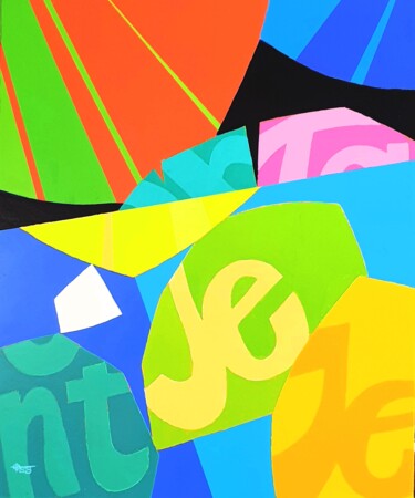 Peinture intitulée "ILS ONT COURU JUSQU…" par Stephane Bulan, Œuvre d'art originale, Acrylique Monté sur Châssis en bois