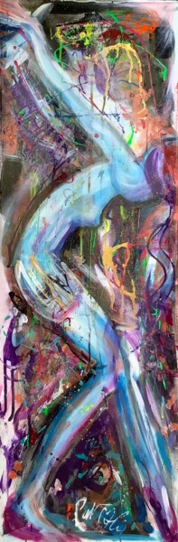 绘画 标题为“Danseuse 3/3” 由Patmoli, 原创艺术品, 丙烯
