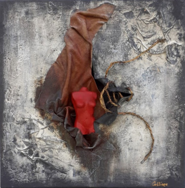 Painting titled ""Passion"" by Calliope Konsta, Original Artwork, Acrylic
